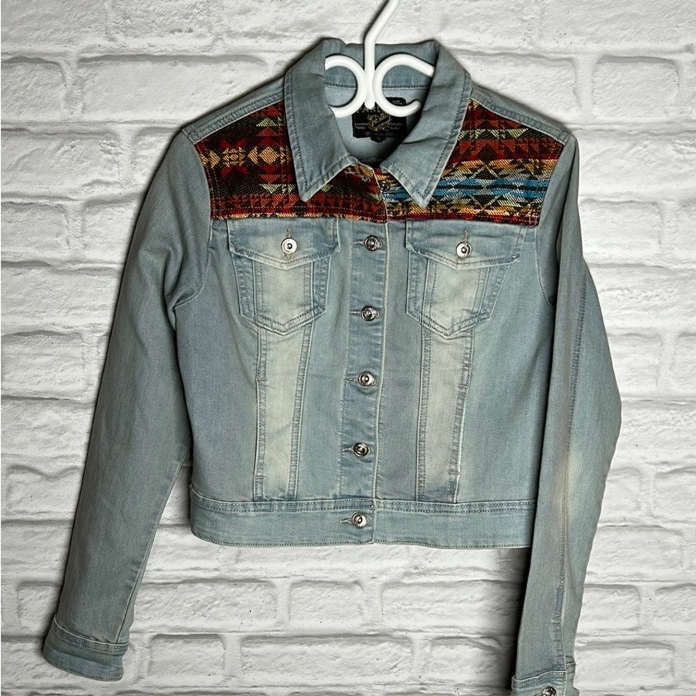 Parisian Works Multicolor Jean Jacket